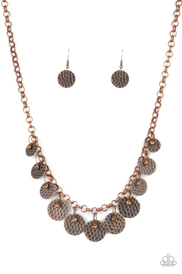 Paparazzi Necklace Delightfully Dappled Copper Paparazzi Jewelry Necklaces Paparazzi Necklace Delightfully Dappled Copper Paparazzi Jewelry Necklaces