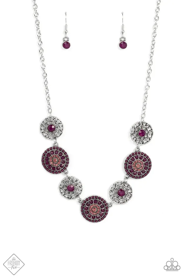 Paparazzi Necklace Farmers Market Fashionista Purple Paparazzi Jewelry Necklaces