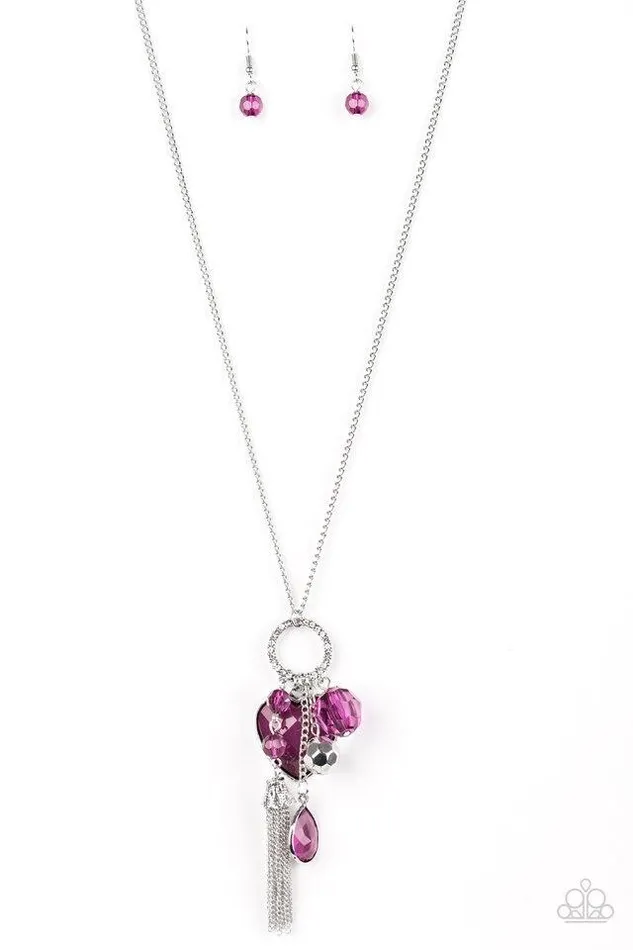 Paparazzi Necklace Haute Heartbreaker Purple Paparazzi Jewelry Necklaces Paparazzi Necklace Haute Heartbreaker Purple Paparazzi Jewelry Necklaces