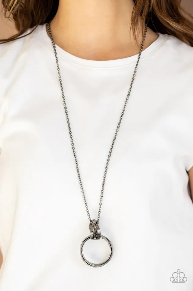 Paparazzi Necklace Innovated Idol Black Paparazzi Jewelry Necklaces