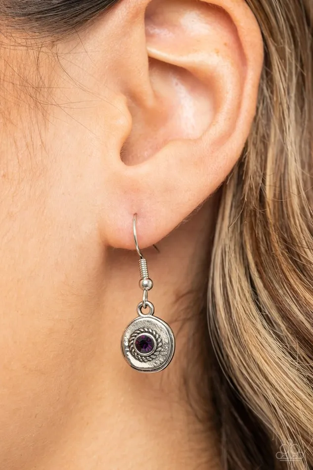 Paparazzi Necklace Make Me a MEDALLIONaire Purple Paparazzi Jewelry Necklaces Paparazzi Necklace Make Me a MEDALLIONaire Purple Paparazzi Jewelry Necklaces