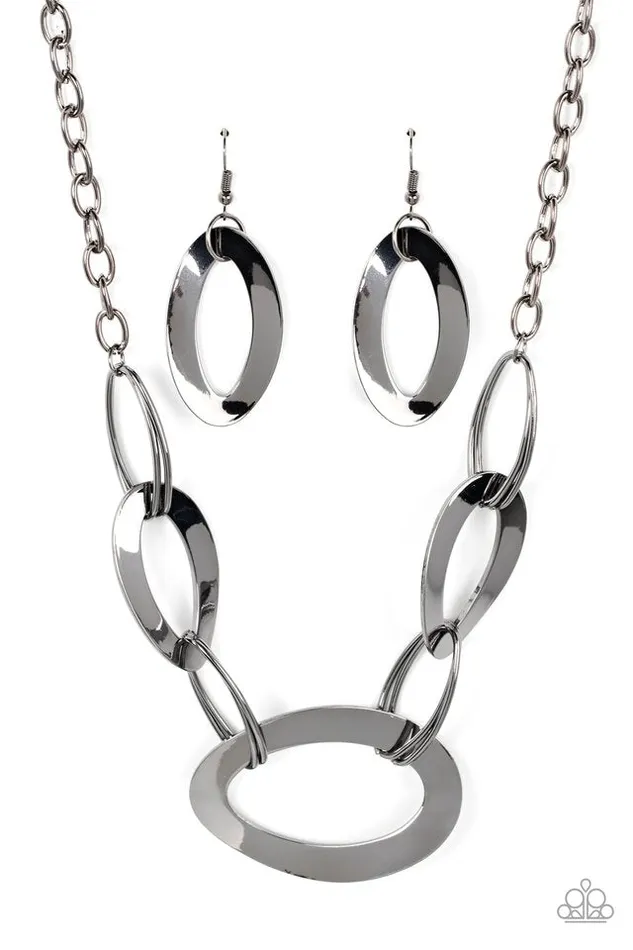 Paparazzi Necklace METALHEAD Count Black Paparazzi Jewelry Necklaces Paparazzi Necklace METALHEAD Count Black Paparazzi Jewelry Necklaces