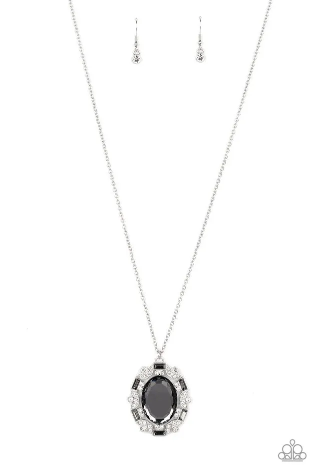 Paparazzi Necklace Noble Reflection Silver Paparazzi Jewelry Necklaces Paparazzi Necklace Noble Reflection Silver Paparazzi Jewelry Necklaces