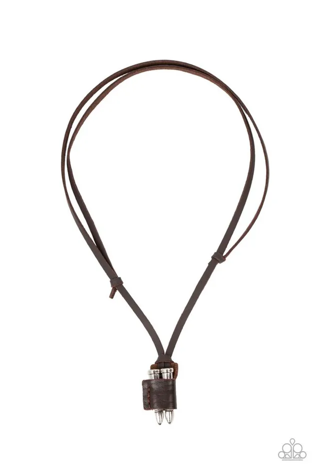 Paparazzi Necklace On the Lookout Brown Paparazzi Jewelry Necklaces Paparazzi Necklace On the Lookout Brown Paparazzi Jewelry Necklaces