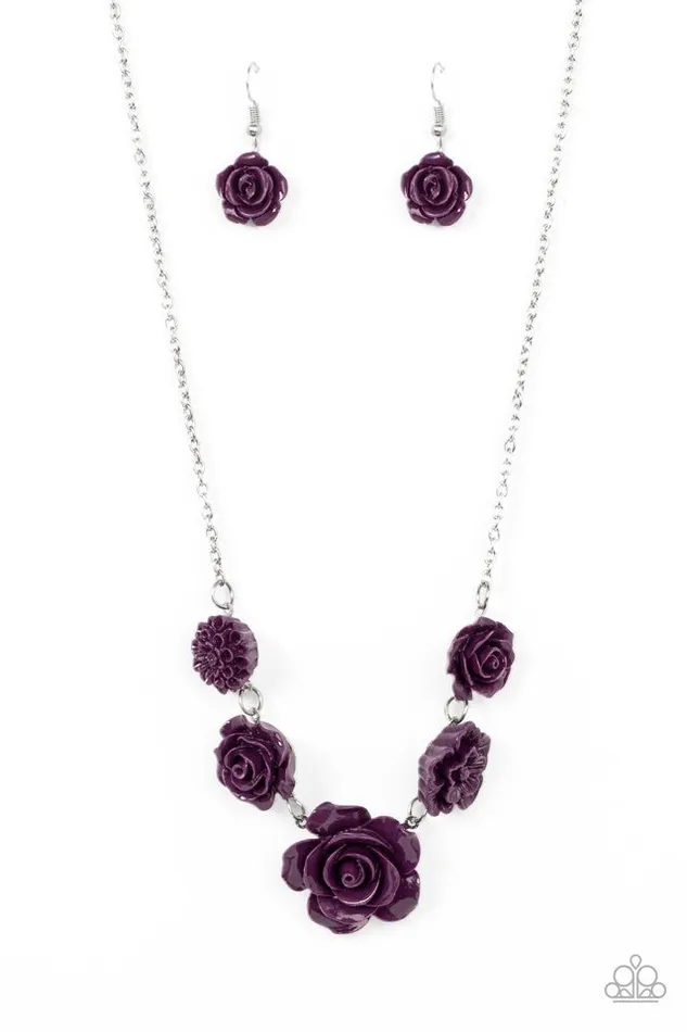 Paparazzi Necklace PRIMROSE and Pretty Purple Paparazzi Jewelry Necklaces Paparazzi Necklace PRIMROSE and Pretty Purple Paparazzi Jewelry Necklaces