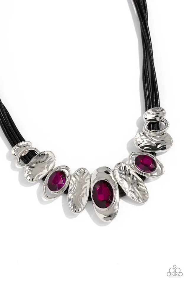 Paparazzi Necklace Sliding Splendor Pink Paparazzi Jewelry Necklaces Paparazzi Necklace Sliding Splendor Pink Paparazzi Jewelry Necklaces