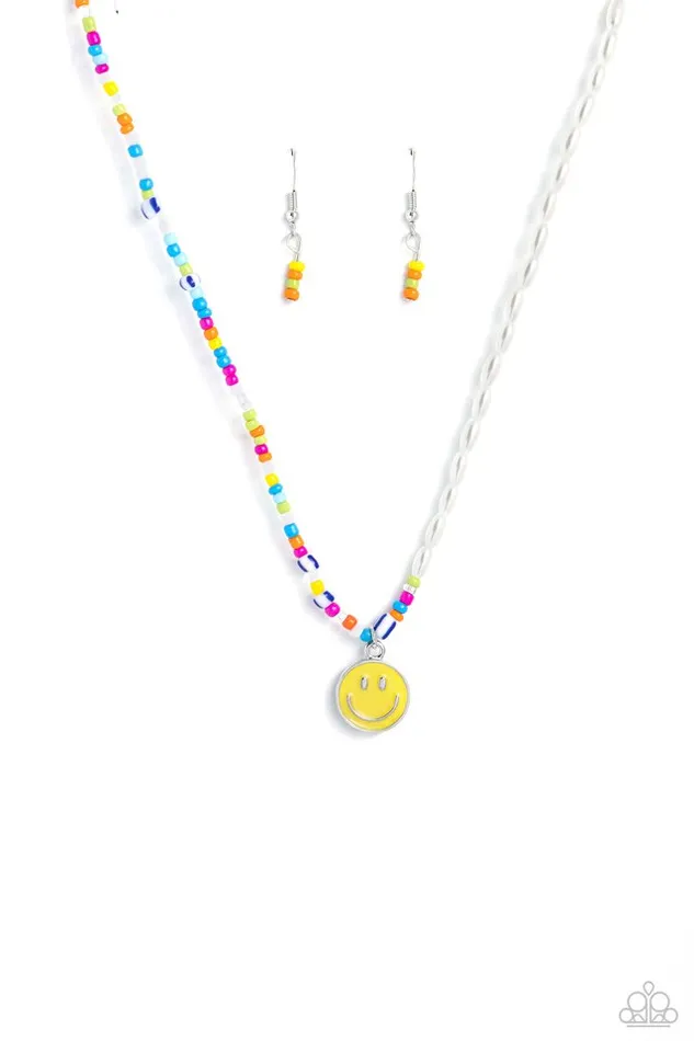 Paparazzi Necklace Smiling Showdown Yellow Paparazzi Jewelry Necklaces Paparazzi Necklace Smiling Showdown Yellow Paparazzi Jewelry Necklaces