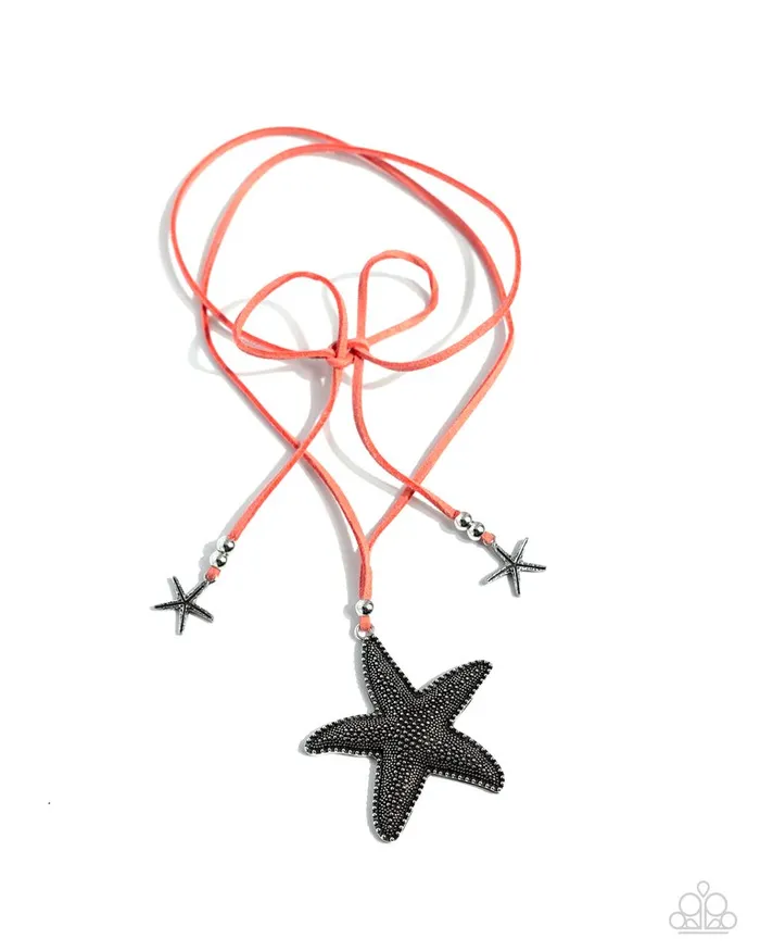 Paparazzi Necklace Starfish Sentiment Orange Paparazzi Jewelry Necklaces Paparazzi Necklace Starfish Sentiment Orange Paparazzi Jewelry Necklaces