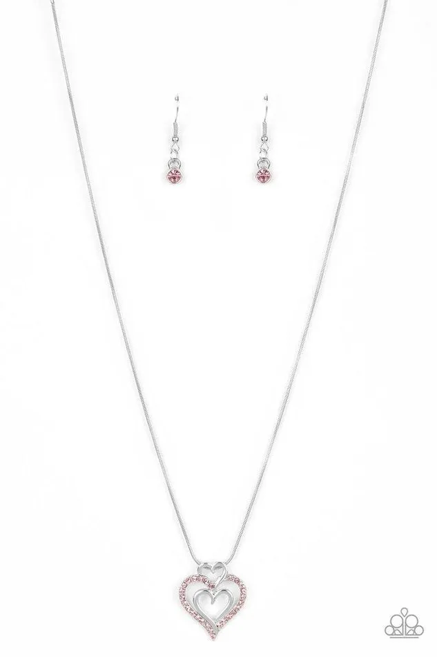 Paparazzi Necklace Triple the Beat Pink Paparazzi Jewelry Necklaces Paparazzi Necklace Triple the Beat Pink Paparazzi Jewelry Necklaces
