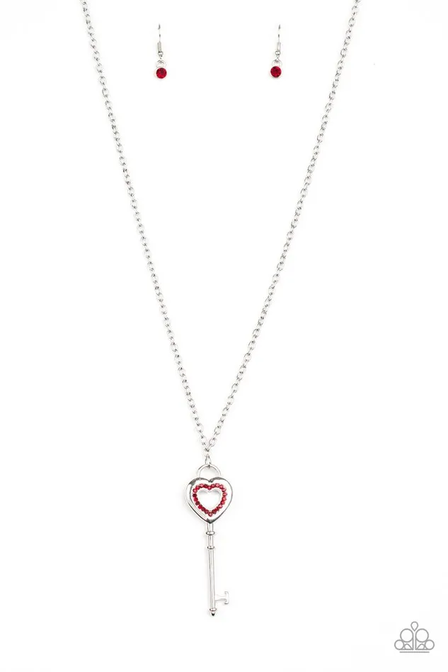 Paparazzi Necklace Unlock Your Heart Red Paparazzi Jewelry Necklaces Paparazzi Necklace Unlock Your Heart Red Paparazzi Jewelry Necklaces