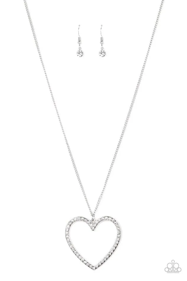 Paparazzi Necklace VaVaVALENTINE White Paparazzi Jewelry Necklaces Paparazzi Necklace VaVaVALENTINE White Paparazzi Jewelry Necklaces