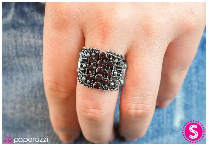 Paparazzi Ring Amateur Purple Paparazzi Jewelry Rings