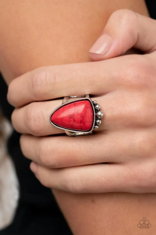 Paparazzi Ring Authentically Adobe Red Paparazzi Jewelry Rings