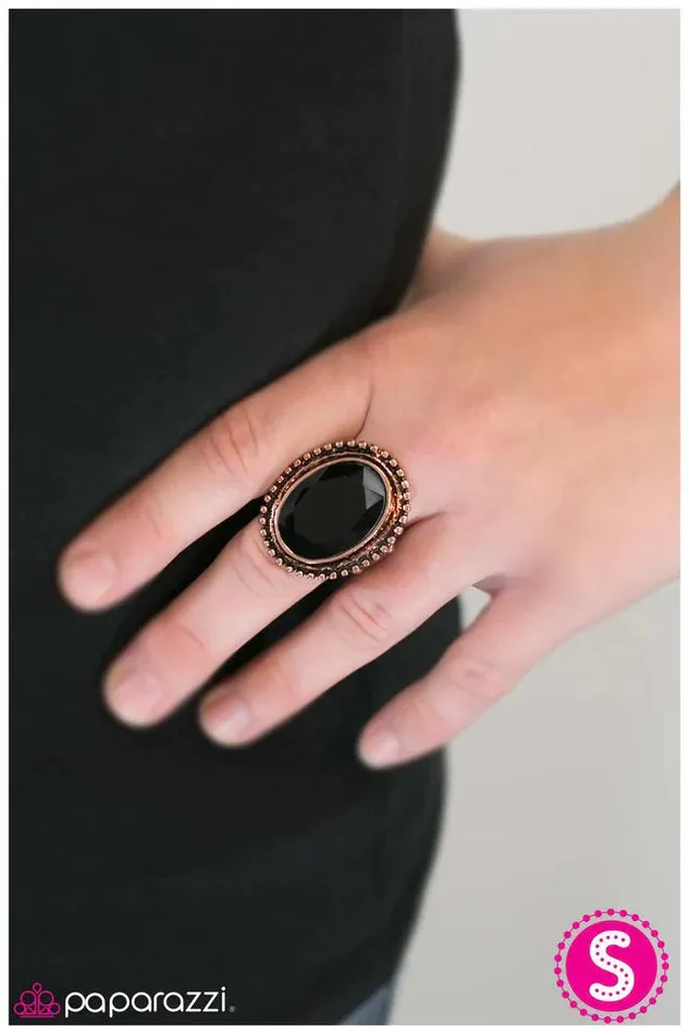 Paparazzi Ring Bow Down Copper Paparazzi Jewelry Rings