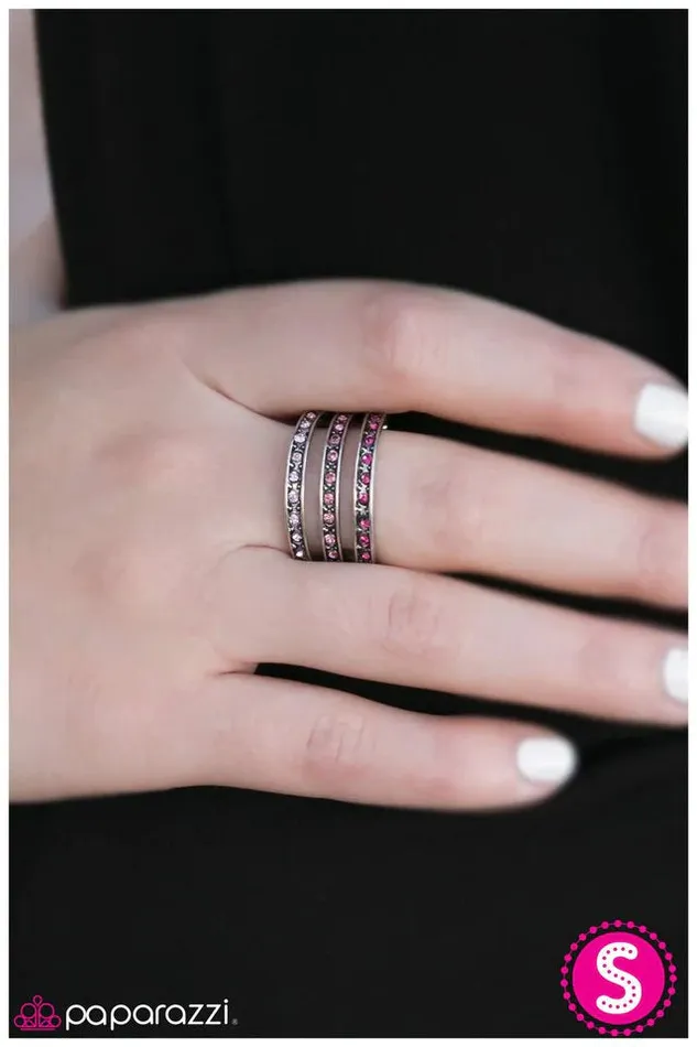 Paparazzi Ring Come Away With Me Pink Paparazzi Jewelry Rings