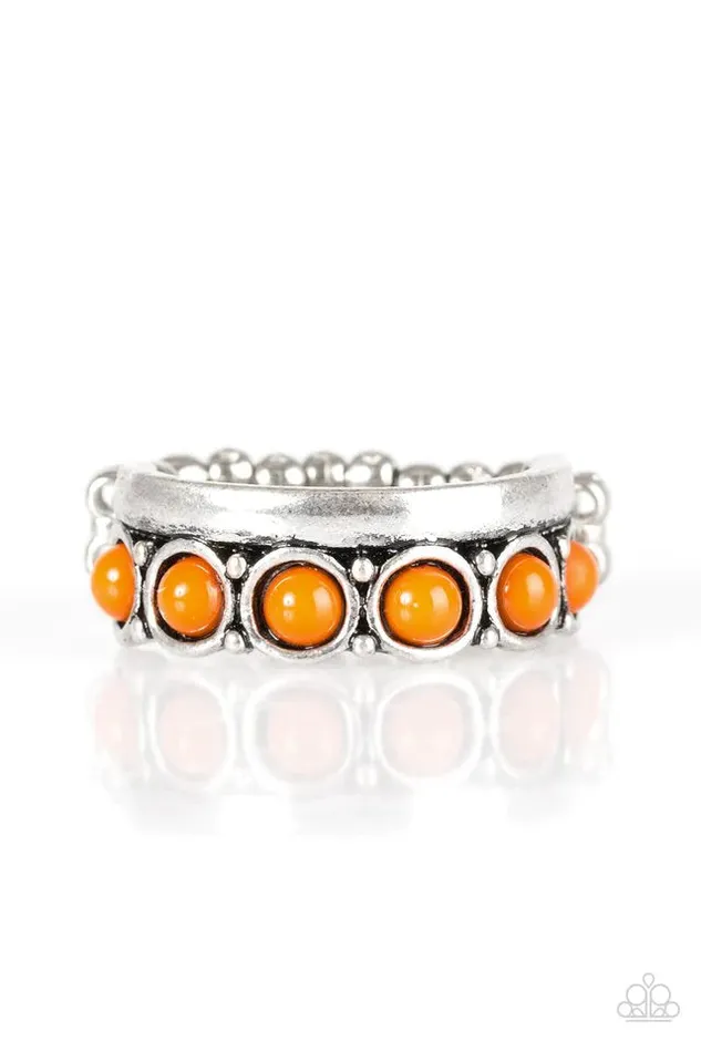 Paparazzi Ring Country Couture Orange Paparazzi Jewelry Rings