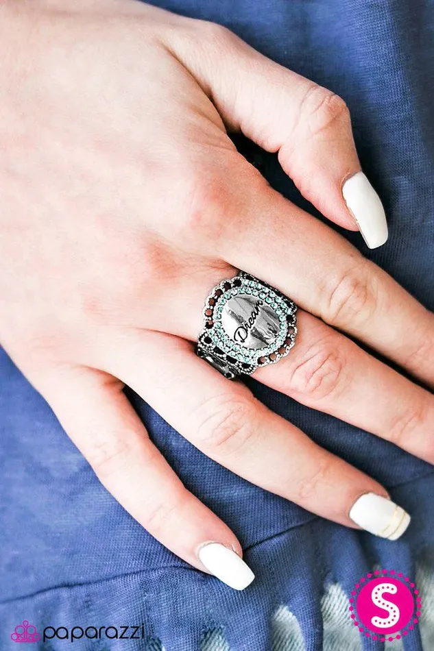 Paparazzi Ring Dream Like Theres No Tomorrow Blue Paparazzi Jewelry Rings