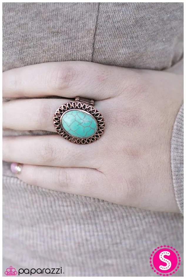 Paparazzi Ring Howdy Partner Copper Paparazzi Jewelry Rings
