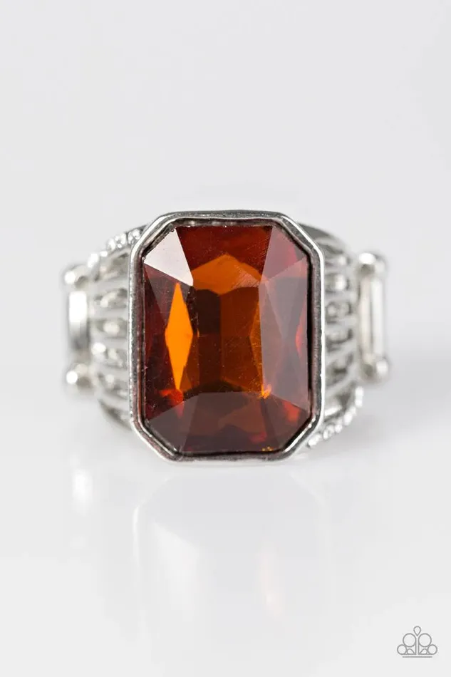 Paparazzi Ring Make Way For The Champ Brown Paparazzi Jewelry Rings