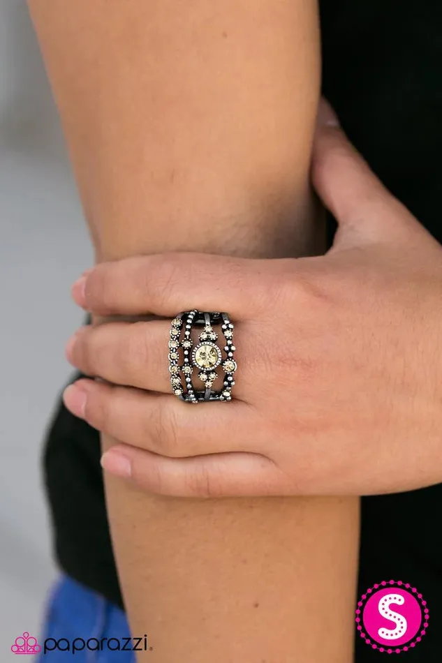 Paparazzi Ring My Summer Palace Brown Paparazzi Jewelry Rings