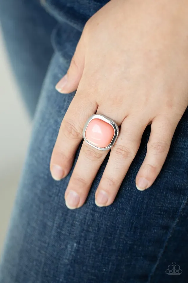 Paparazzi Ring POPularity Contest Orange Paparazzi Jewelry Rings
