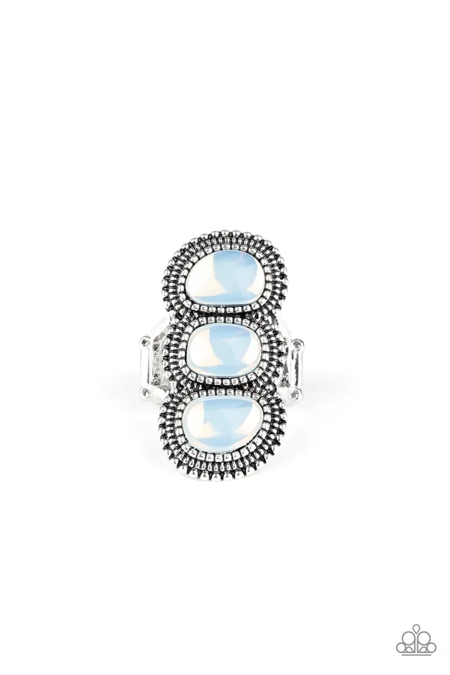 Paparazzi Ring Radiant Rubble White Paparazzi Jewelry Rings Paparazzi Ring Radiant Rubble White Paparazzi Jewelry Rings