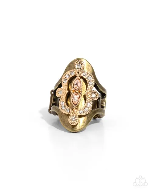 Paparazzi Ring Tiered Timeline Brass Paparazzi Jewelry Rings Paparazzi Ring Tiered Timeline Brass Paparazzi Jewelry Rings