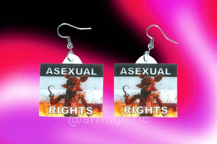 READY TO SHIP 5 Nights at Freddys Collection of Flaming Pride Flags Handmade Earrings Sam Makes Things Earrings READY TO SHIP 5 Nights at Freddys Collection of Flaming Pride Flags Handmade Earrings Sam Makes Things Earrings