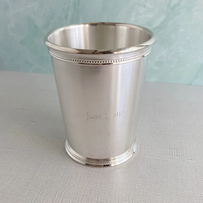 Reed Barton Rings Silver Plated Kentucky Julep Cup 10oz