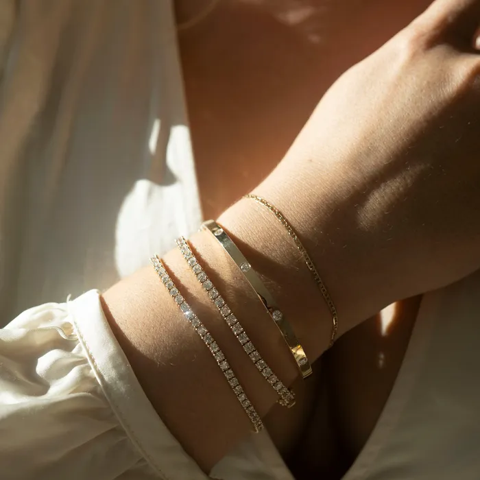 RG Bracelets 14K Tennis Bracelet 511 CTW