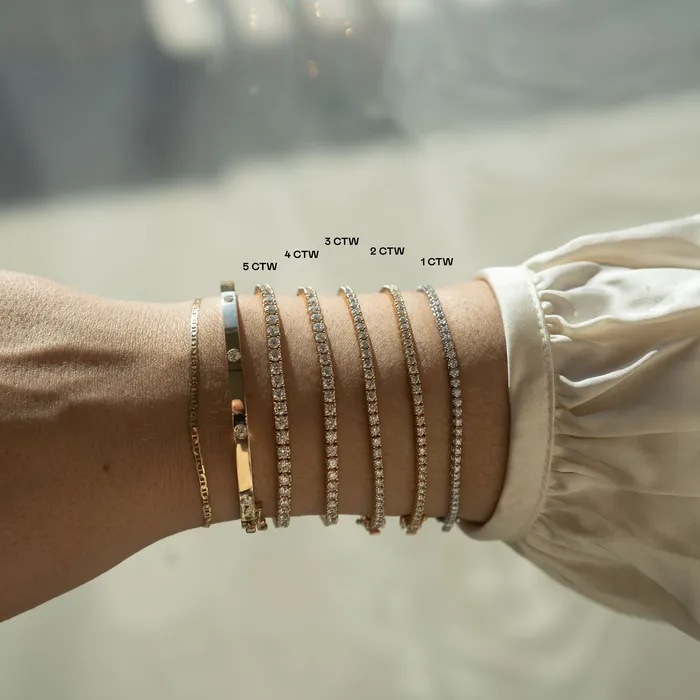 RG Bracelets 14K Tennis Bracelet 511 CTW
