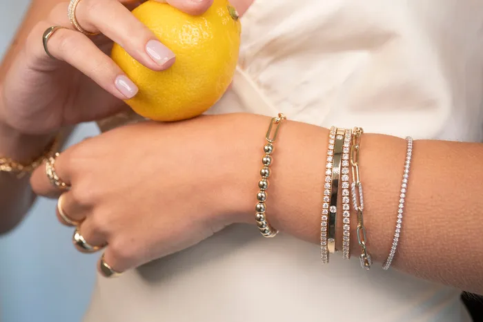 RG Bracelets 14K Tennis Bracelet 511 CTW