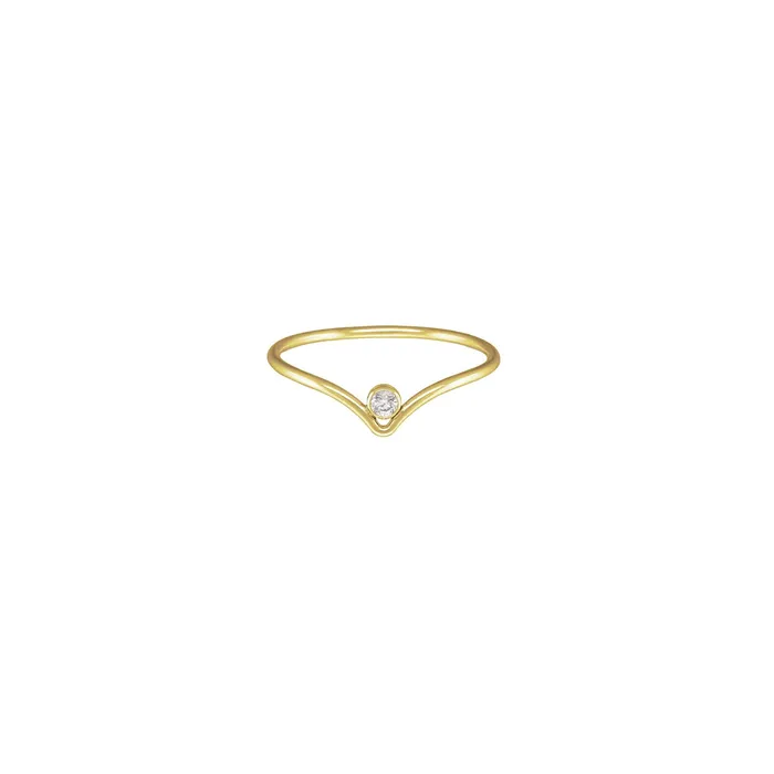 RG Gold Filled Crystal Chevron Stacker PreStyled Sets