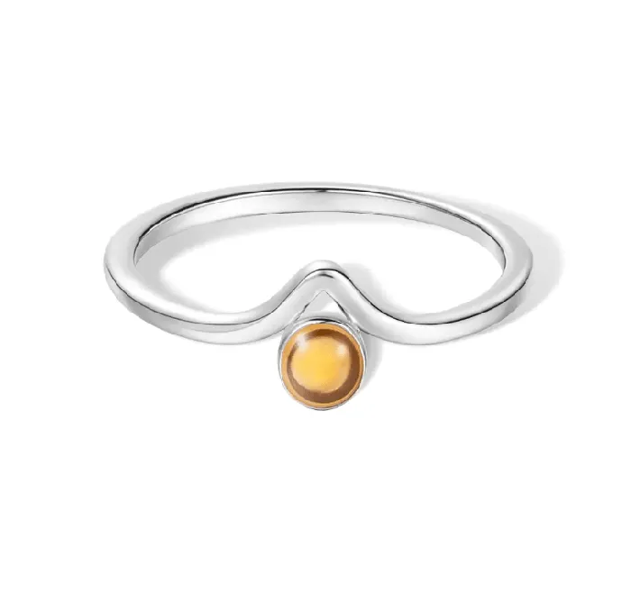 Rings 925 Sterling Silver Mustard Seed Ring Elegant Spiritual Gift Belbren