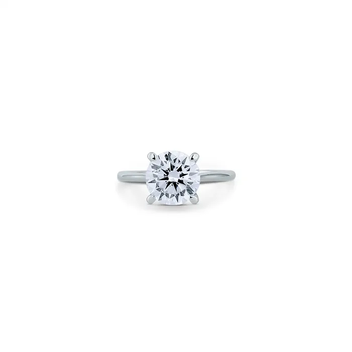 Rings Fana 14K White Gold Solitaire Diamond Ring for Round