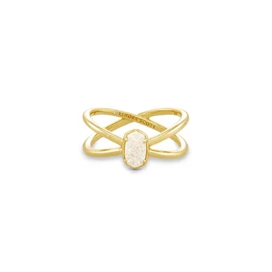 Rings Kendra Scott Kendra Scott Emilie Ring Iridescent Drusy