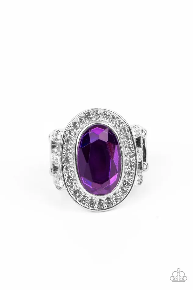 Rings Paparazzi Jewelry Paparazzi Ring Always OVALachieving Purple Rings Paparazzi Jewelry Paparazzi Ring Always OVALachieving Purple