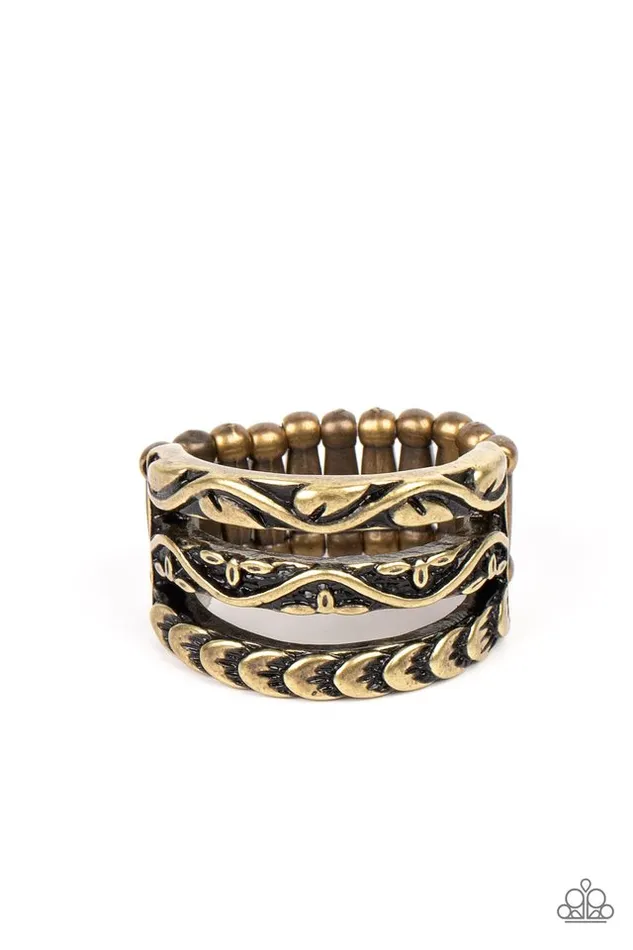 Rings Paparazzi Jewelry Paparazzi Ring Canyon Canopy Brass Rings Paparazzi Jewelry Paparazzi Ring Canyon Canopy Brass