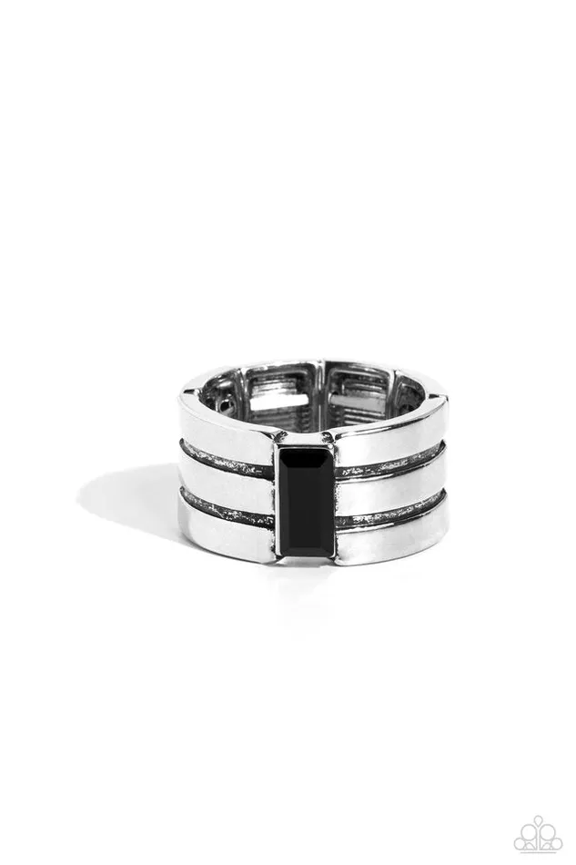 Rings Paparazzi Jewelry Paparazzi Ring Champions Club Black Rings Paparazzi Jewelry Paparazzi Ring Champions Club Black