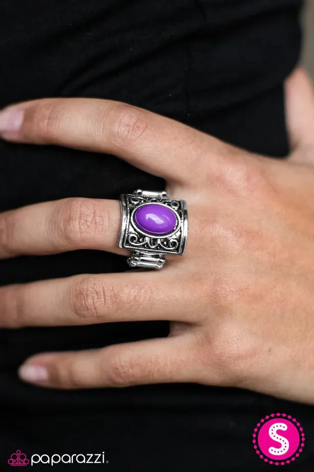 Rings Paparazzi Jewelry Paparazzi Ring Color Me Courageous Purple