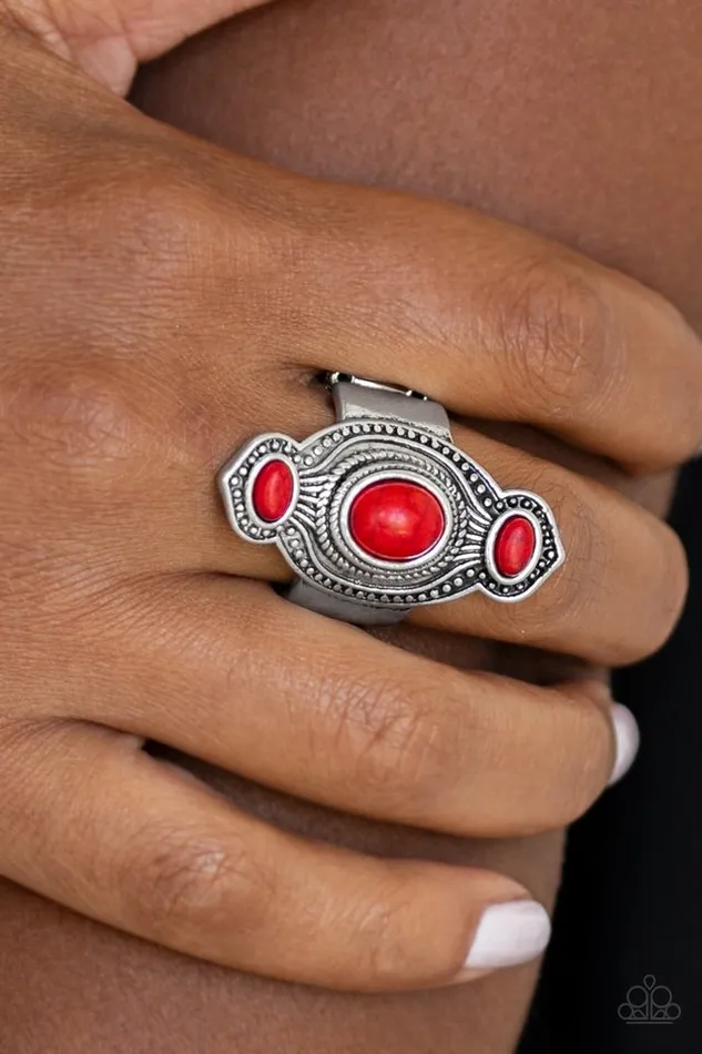 Rings Paparazzi Jewelry Paparazzi Ring Dune Drifter Red