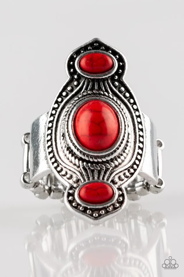 Rings Paparazzi Jewelry Paparazzi Ring Dune Drifter Red Rings Paparazzi Jewelry Paparazzi Ring Dune Drifter Red