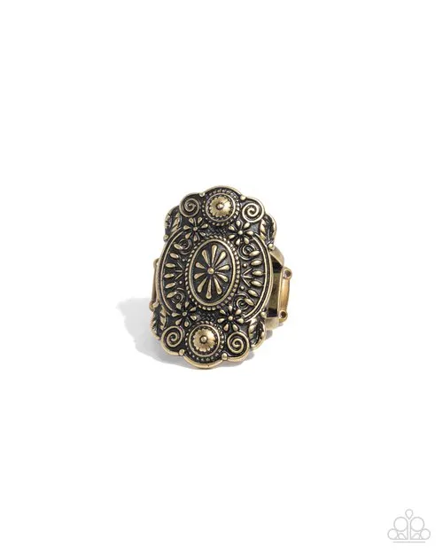 Rings Paparazzi Jewelry Paparazzi Ring Frenetic Frame Brass Rings Paparazzi Jewelry Paparazzi Ring Frenetic Frame Brass