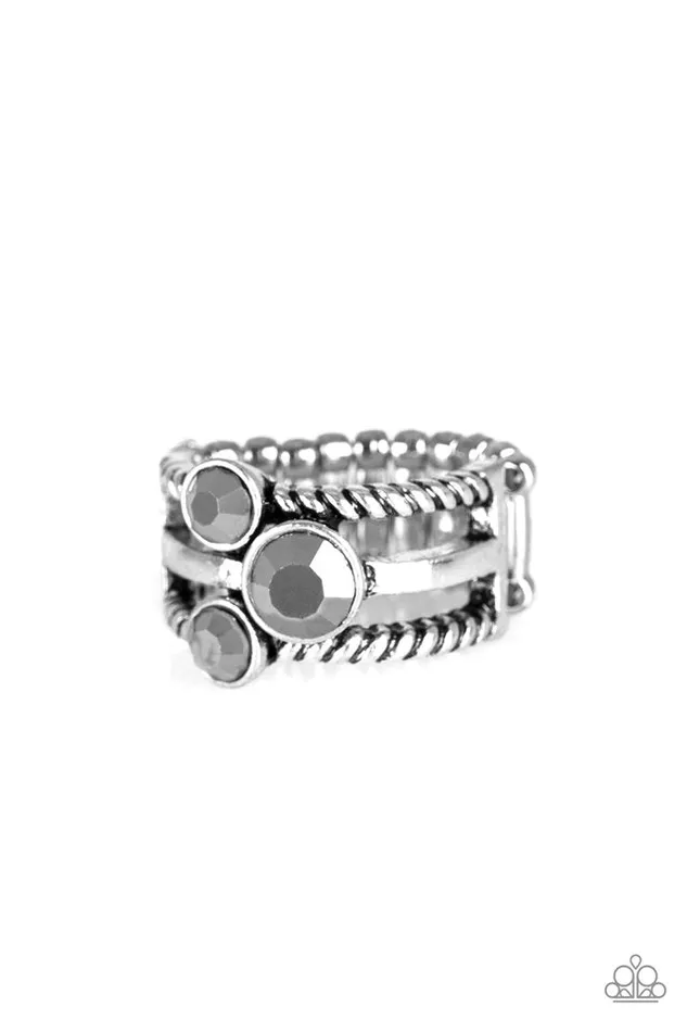 Rings Paparazzi Jewelry Paparazzi Ring Head In The Stars Silver Rings Paparazzi Jewelry Paparazzi Ring Head In The Stars Silver
