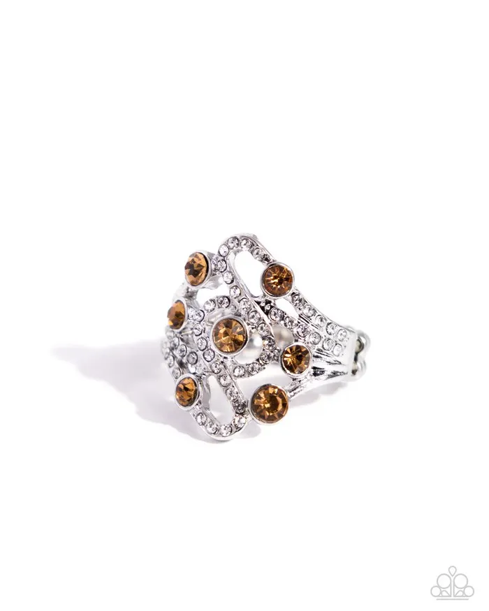 Rings Paparazzi Jewelry Paparazzi Ring HighClass Honor Brown Rings Paparazzi Jewelry Paparazzi Ring HighClass Honor Brown