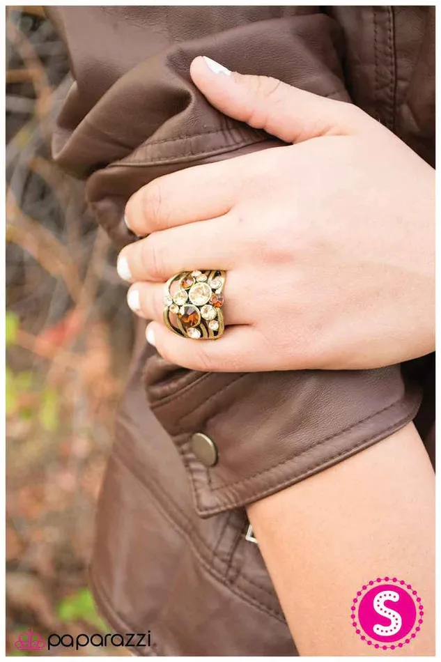 Rings Paparazzi Jewelry Paparazzi Ring Just Warming Up Brass