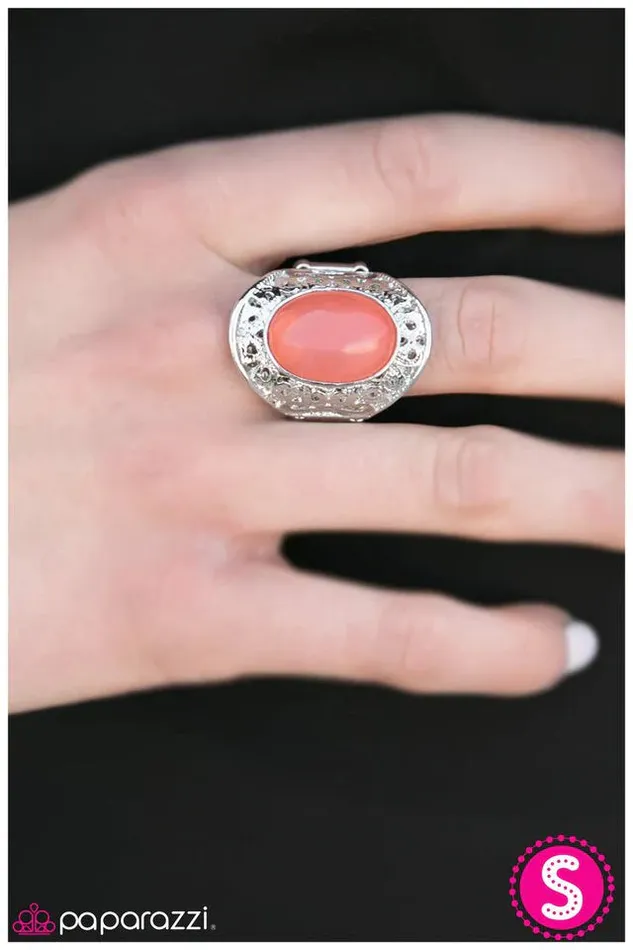Rings Paparazzi Jewelry Paparazzi Ring Moons Over Miami Orange