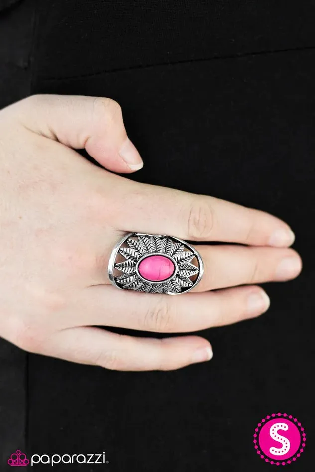 Rings Paparazzi Jewelry Paparazzi Ring Natural Habitat Pink