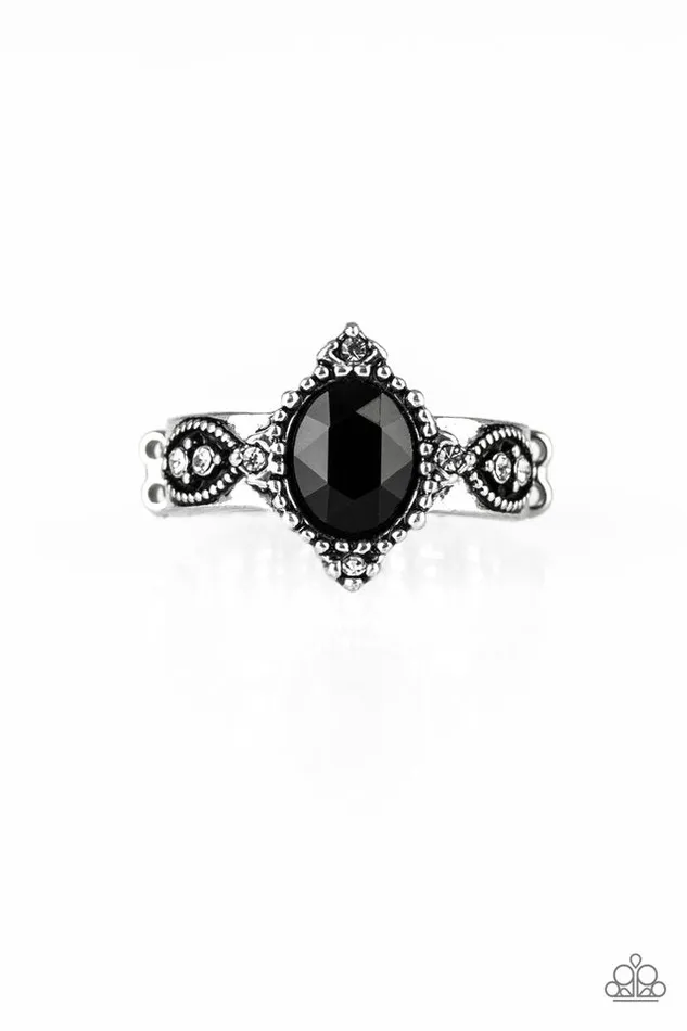 Rings Paparazzi Jewelry Paparazzi Ring Pricelessly Princess Black Rings Paparazzi Jewelry Paparazzi Ring Pricelessly Princess Black