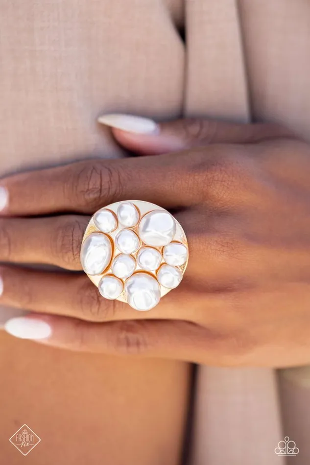 Rings Paparazzi Jewelry Paparazzi Ring SEA Reason Gold
